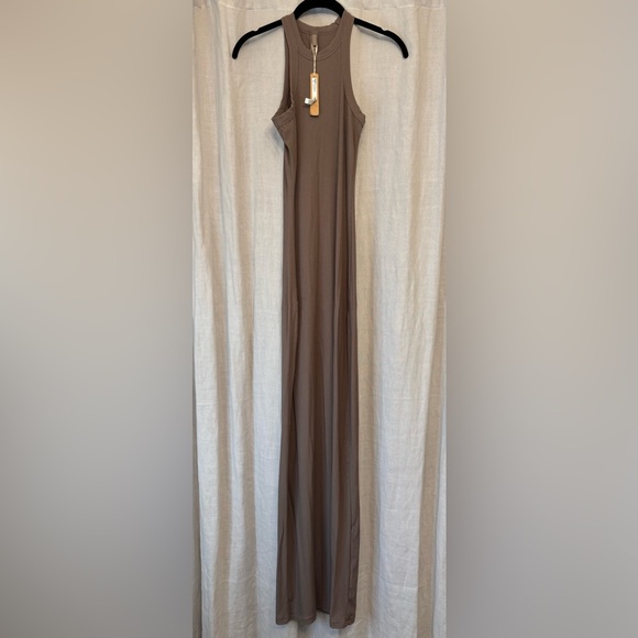 SKIMS Soft Lounge High Crewneck Tank Dress in Amethyst - Size XS - NWT - Picture 2 of 7